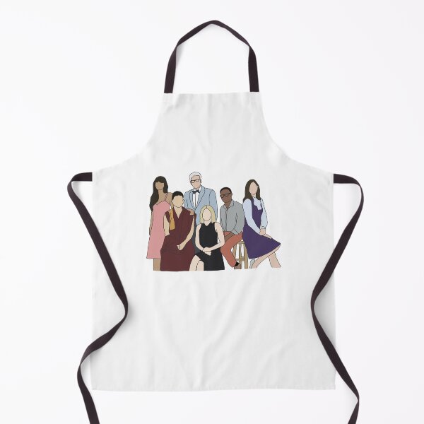 Item preview, The Good Place Near Each Other cast illustration designed and sold by GoodPlaceVuong.