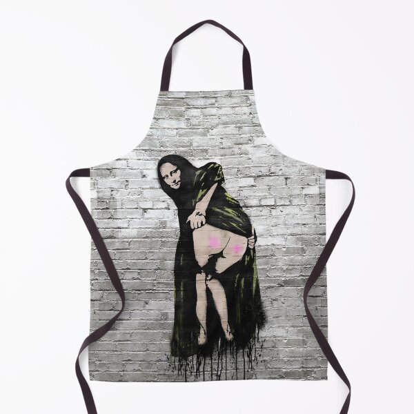 Item preview, Mona Lisa Kiss My Ass designed and sold by WE-ARE-BANKSY.
