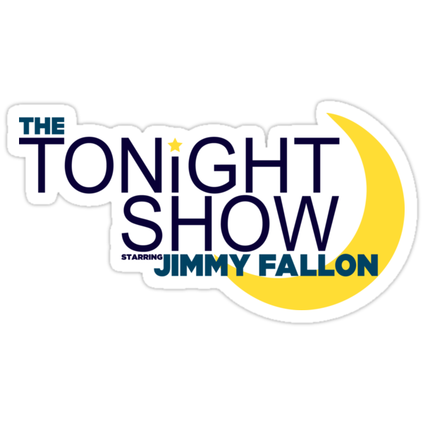 The Tonight Show Starring Jimmy Fallon Stickers By Funkingonuts Redbubble 7545