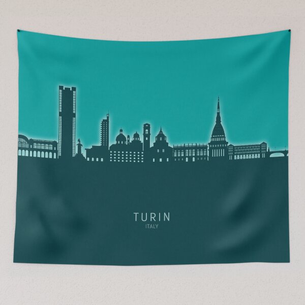 Item preview, Turin Italy Skyline designed and sold by ArtPrints.