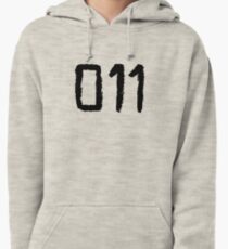 011 - Eleven Tattoo Design (Stranger Things) Pullover Hoodie