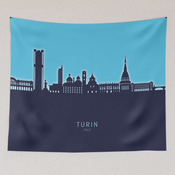 Item preview, Turin Italy Skyline designed and sold by ArtPrints.