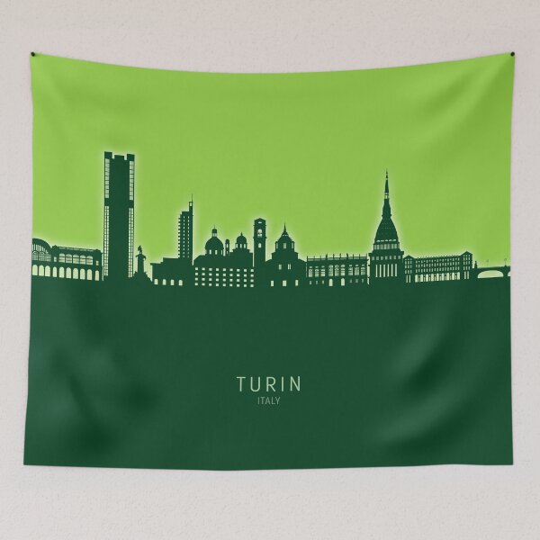 Item preview, Turin Italy Skyline designed and sold by ArtPrints.