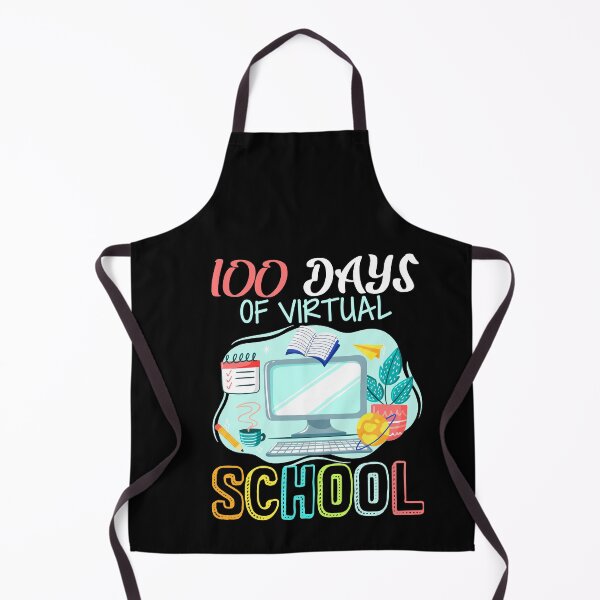 Item preview, Funny 100 Days Of Virtual School 2021 Gift For Students Teachers designed and sold by elisamarez97.