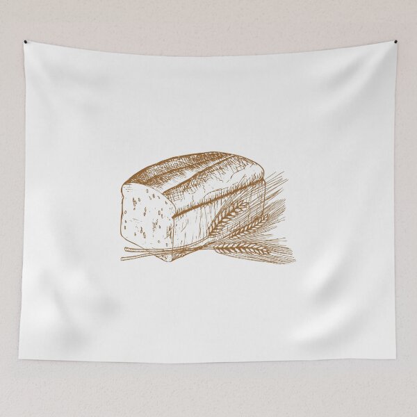 Item preview, Bread illustration designed and sold by sunnyxvibesss.