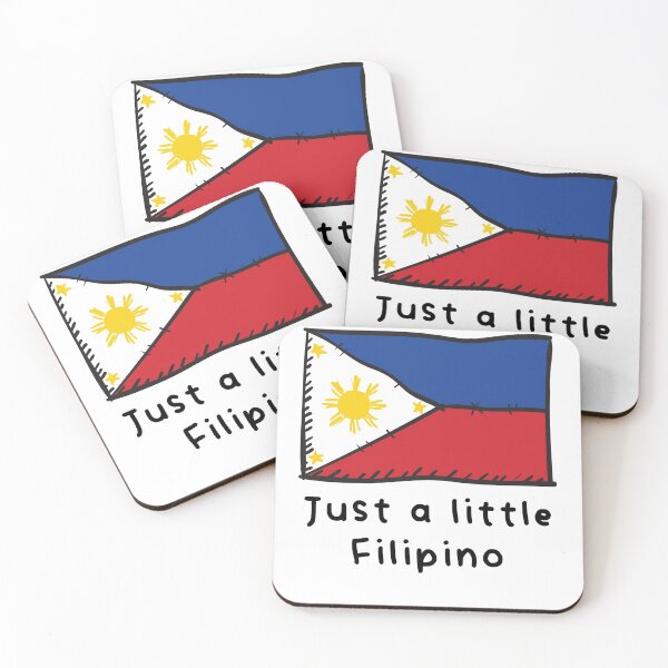 Item preview, Just A Little Filipino Funny Cute Philippines Flag designed and sold by ReallyAwesome.