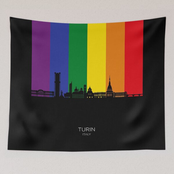 Item preview, Turin Italy Skyline designed and sold by ArtPrints.