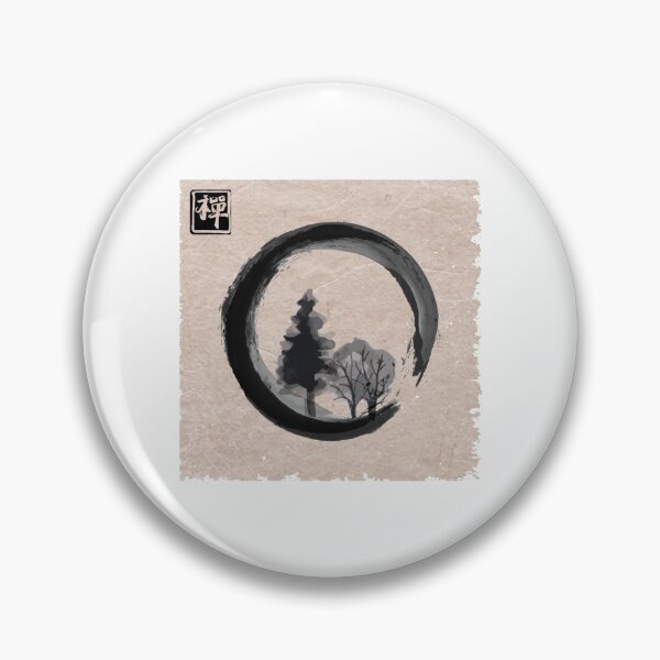 Item preview, Enso Forest Kanji Zen designed and sold by ElenaDanilo.