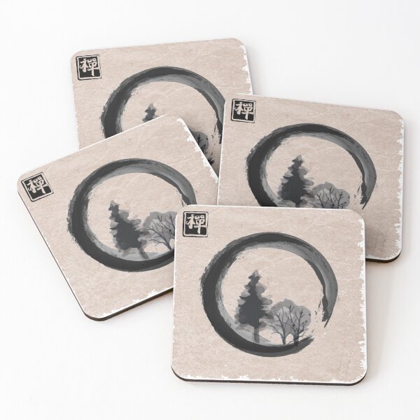 Item preview, Enso Forest Kanji Zen designed and sold by ElenaDanilo.