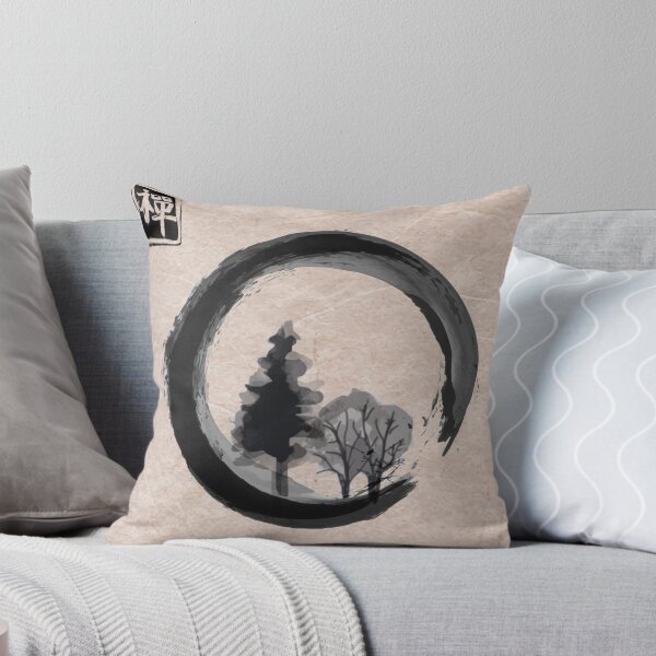 Item preview, Enso Forest Kanji Zen designed and sold by ElenaDanilo.