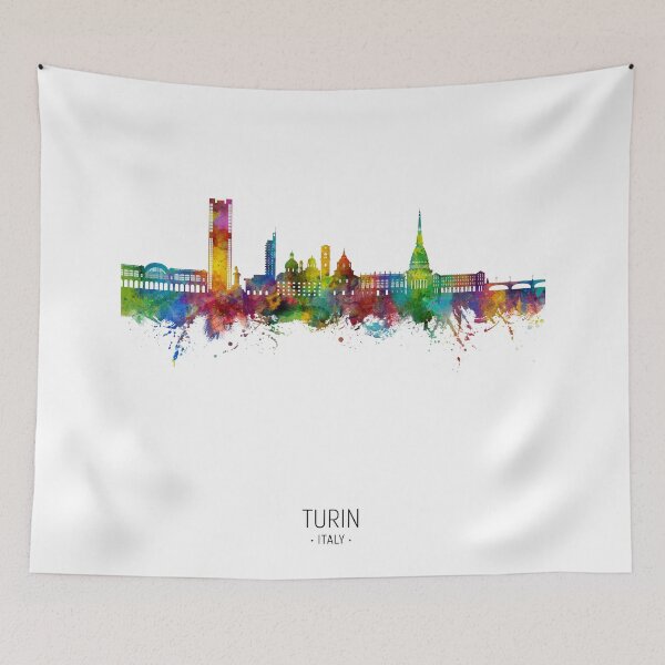 Item preview, Turin Italy Skyline designed and sold by ArtPrints.