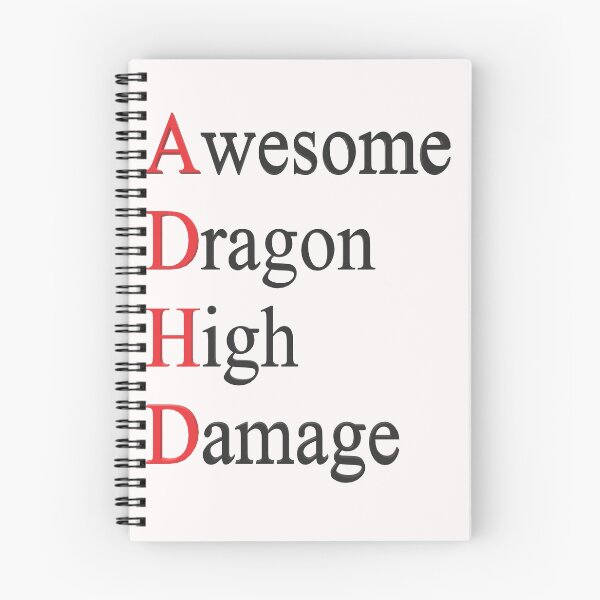 Item preview, A.D.H.D Awesome Dragon High Damage designed and sold by Colton Reeves.