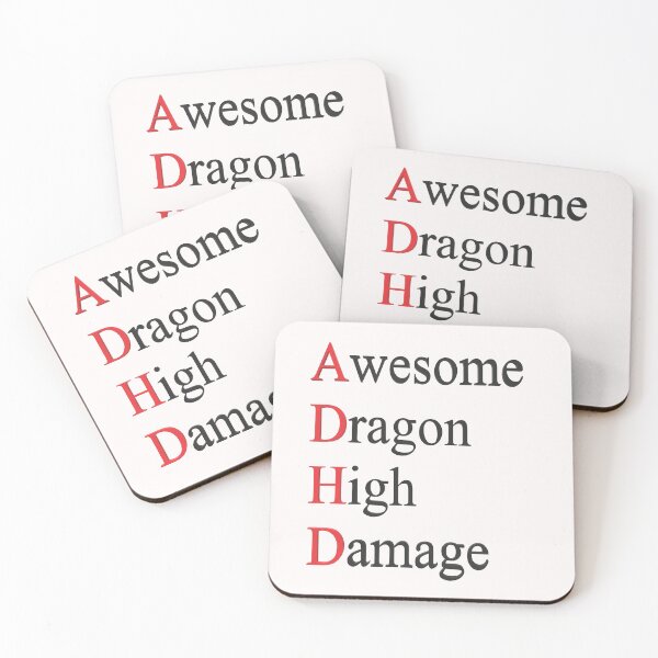 Item preview, A.D.H.D Awesome Dragon High Damage designed and sold by Colton Reeves.