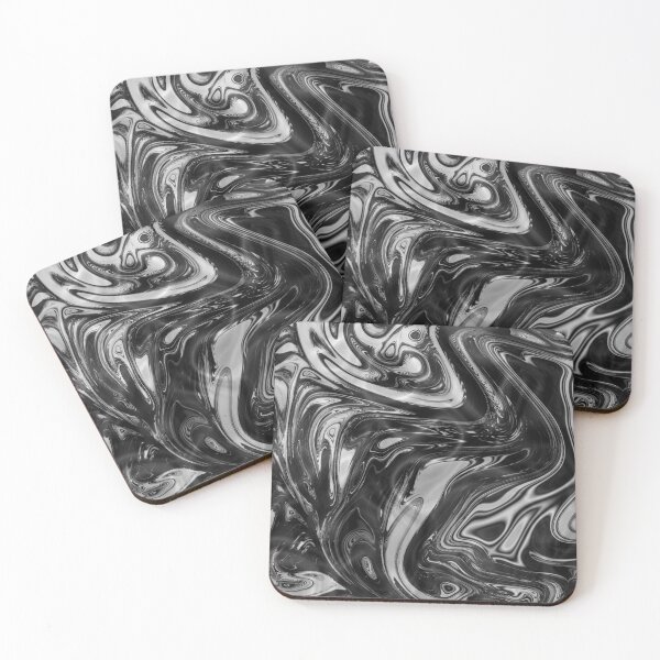 Item preview, balck, white and gray marble design  designed and sold by elisthetic.