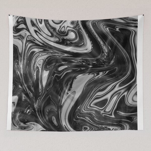 Item preview, balck, white and gray marble design  designed and sold by elisthetic.