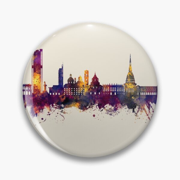 Item preview, Turin Italy Skyline designed and sold by ArtPrints.