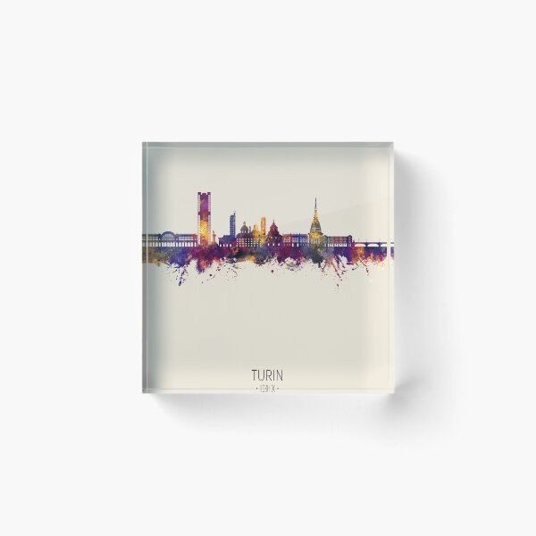 Item preview, Turin Italy Skyline designed and sold by ArtPrints.