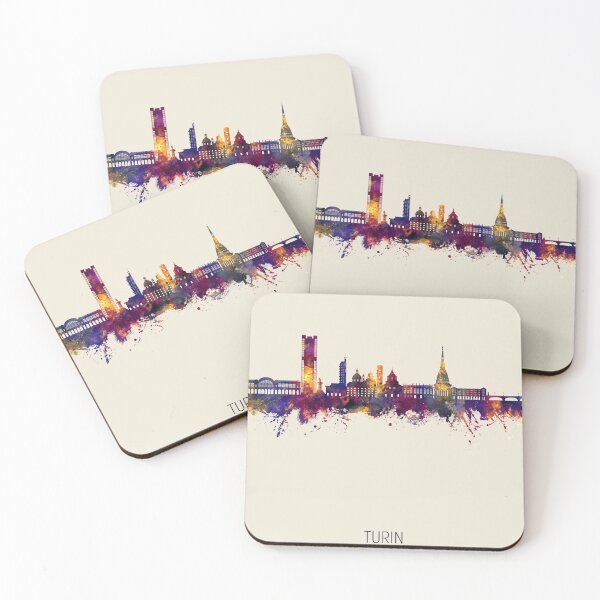 Item preview, Turin Italy Skyline designed and sold by ArtPrints.