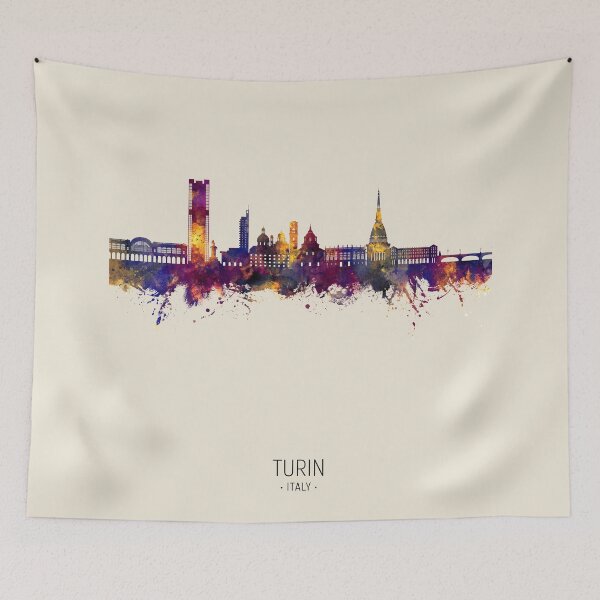 Item preview, Turin Italy Skyline designed and sold by ArtPrints.