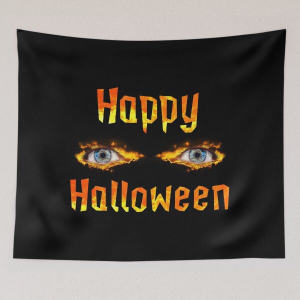 Item preview, Happy Halloween scary eyes designed and sold by Brad Chambers.