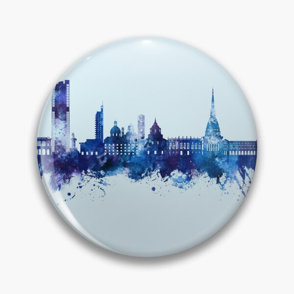 Item preview, Turin Italy Skyline designed and sold by ArtPrints.