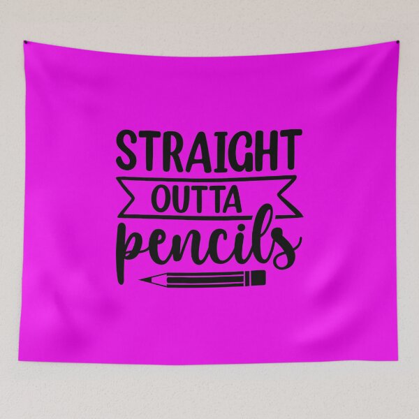 Item preview, I'm Straight Outta Pencils designed and sold by TeesbyGinyard.
