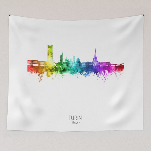 Item preview, Turin Italy Skyline designed and sold by ArtPrints.