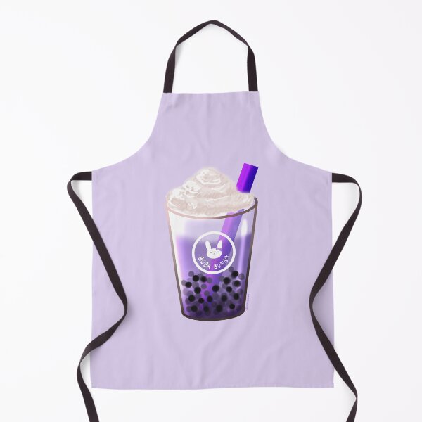 Item preview, Kawaii Taro Milk Tea Boba Bunny (Bubbletea) designed and sold by MsBellSnow.