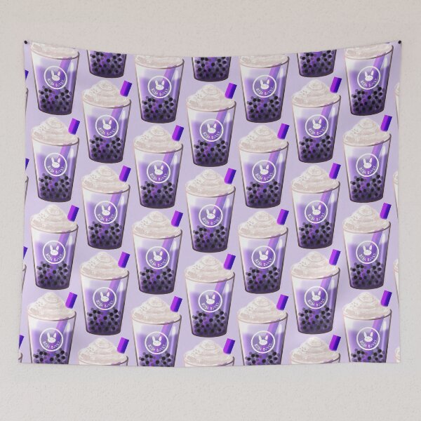 Item preview,  Kawaii Taro Milk Tea Boba Bunny (Bubbletea) designed and sold by MsBellSnow.
