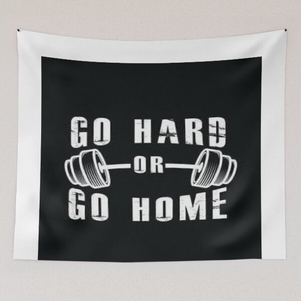 Item preview, GO HARD OR GO HOME designed and sold by WorldGalore21.