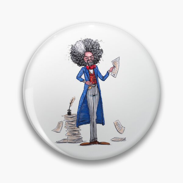 Artikelvorschau, Frederick Douglass entworfen und verkauft von Billi French Illustrations.