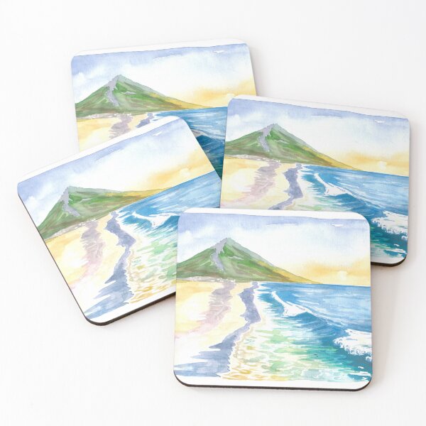 Item preview, Astonishing Achill Island Beach Scene with Slievemore in Ireland designed and sold by artshop77.