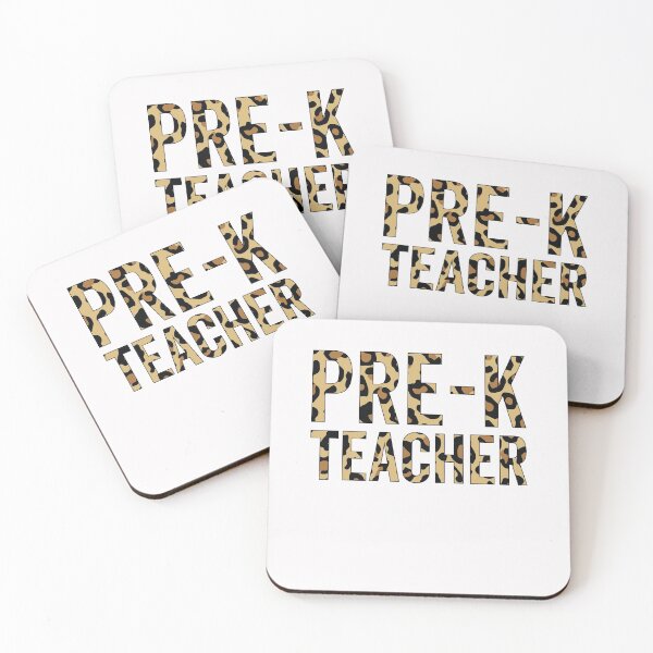 Item preview, Leopard Prek Teacher Cute Preschool Back to School Pre K designed and sold by clothesy7.
