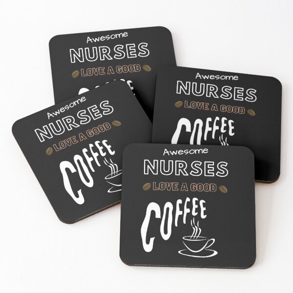 Item preview, Awesome nurses love a good coffee designed and sold by DylAtho8.