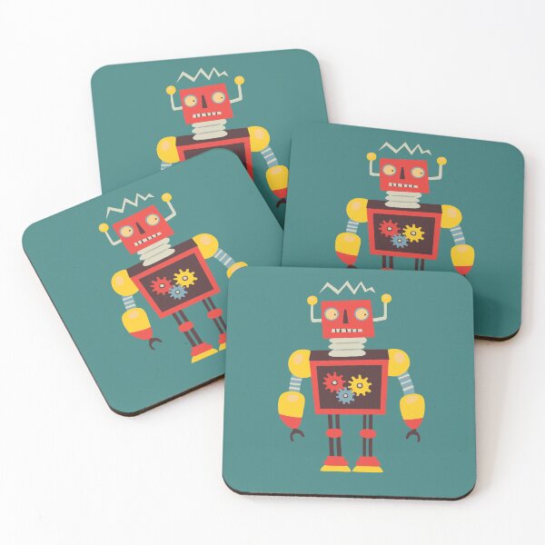 Item preview, Cogs Retro Robot  designed and sold by emilykskinner.