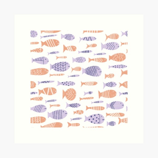 Item preview, Fish pattern  designed and sold by TypeOfJoy.