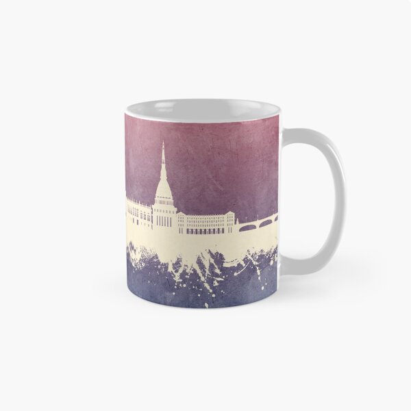 Aperçu de l'œuvre Turin Italy Skyline créée et vendue par ArtPrints.