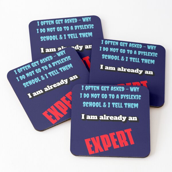 Item preview, Expert Dyslexic designed and sold by domdjs4239.