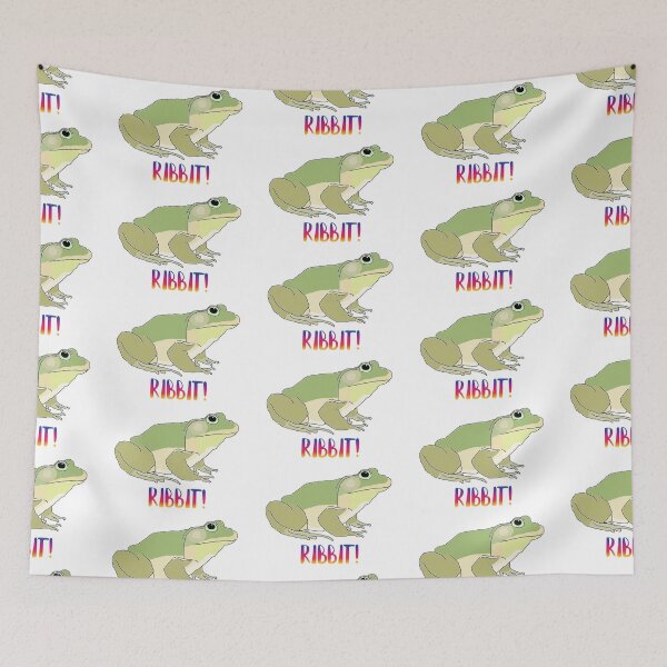 Item preview, Ribbit! Frogcore Phrog Print designed and sold by RevolutionInPaint.