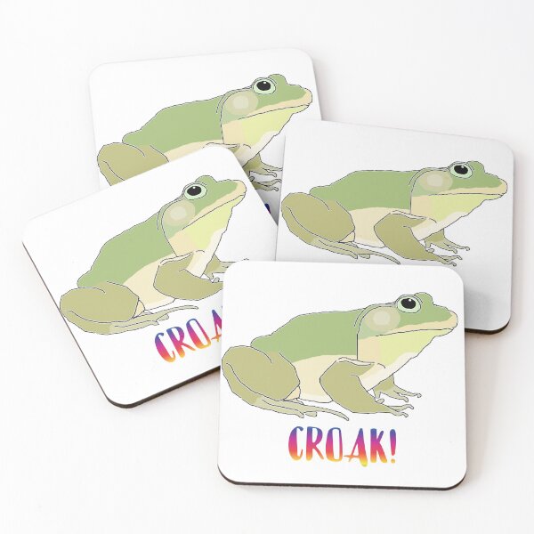Item preview, Croak! Bull Frog Print designed and sold by RevolutionInPaint.