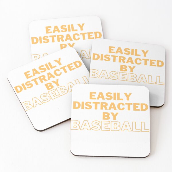 Item preview, Easily Distracted by Baseball designed and sold by Cubezz.