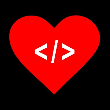 Artwork thumbnail, Code in Heart, I Love Coding, Women In Tech, Girl Programmer, Software Engineer, Computer Science, Web, WWW, Programming Humor by Max-Wear