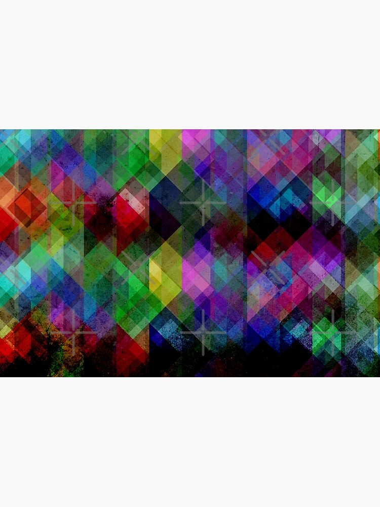 Geometric Grunge Abstract by perkinsdesigns