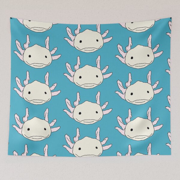 Item preview, Axolotl Amphibian Cartoon designed and sold by RevolutionInPaint.