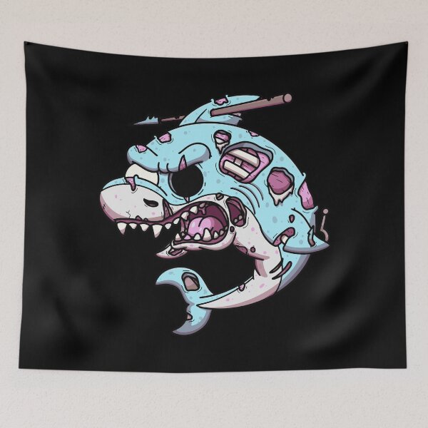 Item preview, Zombie Shark designed and sold by Store-Designify.