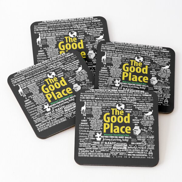 Item preview, The Good Place Near Each Other Memorable Quotes designed and sold by GoodPlaceVuong.