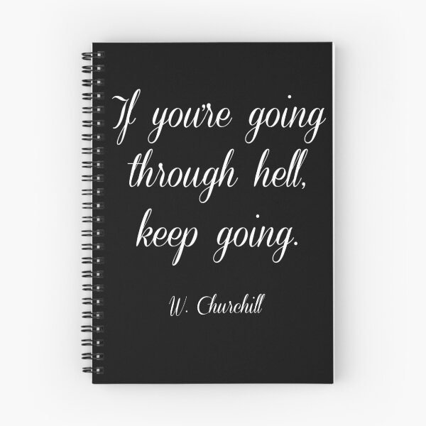 Item preview, Winston Churchill Quote designed and sold by mxgicxltrxgedy.
