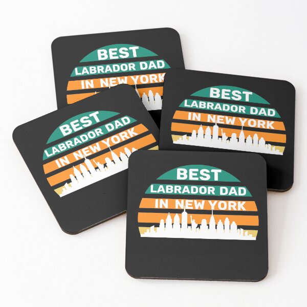 Item preview, Labrador Dad - New York - Best Dad - Vintage designed and sold by Beyond Words.