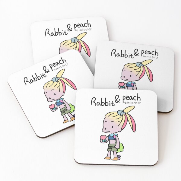 Item preview, Rabbit & Peach designed and sold by space-mandu.