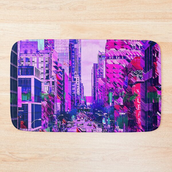 Item preview, New York City Vaporwave Glitch Art designed and sold by glitchhub.